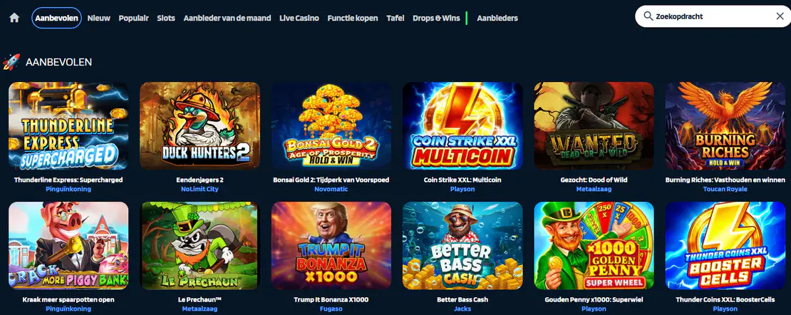 dynabet casino spellen
